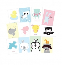 Set de Postales Cute Animals